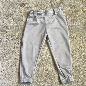 3T gray baseball pants